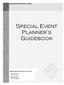 Special Event Planner s Guidebook