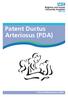 Patent Ductus Arteriosus (PDA)