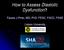 How to Assess Diastolic Dysfunction?