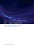 END OF LIFE CARE AND DECISION MAKING