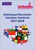 Multilingual Manchester Volunteer Handbook