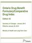 Ontario Drug Benefit Formulary/Comparative Drug Index