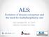 ALS: Evolution of disease conception and the need for multidisciplinary care. Dan Larriviere MD, JD, FAAN Director, Ochsner ALS Clinic