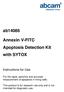 Annexin V-FITC Apoptosis Detection Kit with SYTOX