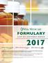 FORMULARY LIST OF COVERED DRUGS