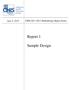 CHIS Methodology Report Series. June 9, Report 1. Sample Design