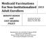 Medicaid Vaccinations For Non-Institutionalized