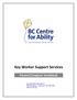 Key Worker Support Services Parent/Caregiver Handbook