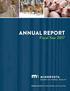 ANNUAL REPORT. Fiscal Year Healthy Animals for Healthy People and Communities