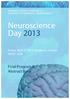 Neuroscience Day 2013
