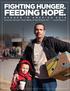 Fighting Hunger. Feeding Hope. Second Harvest Food Bank of Northwest NC Local Report