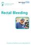Rectal Bleeding. Exceptional healthcare, personally delivered