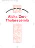Alpha_Zero_Thalas_07:1 24/4/07 11:14 Page 1. Alpha Zero