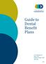 Guide to Dental Benefit Plans