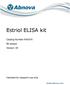 Estriol ELISA kit. Catalog Number KA assays Version: 05. Intended for research use only.
