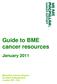 Guide to BME cancer resources