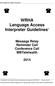 WRHA Language Access Interpreter Guidelines 1