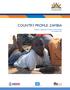 COUNTRY PROFILE: ZAMBIA ZAMBIA COMMUNITY HEALTH PROGRAMS DECEMBER 2013
