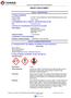 Conforms to OSHA HazCom 2012 & CPR Standards SAFETY DATA SHEET. Section 1: IDENTIFICATION. Caulking (Exterior)