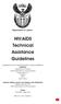 HIV/AIDS Technical Assistance Guidelines