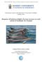 Responses of bottlenose dolphin (Tursiops truncatus) to vessel activity in Northland, New Zealand