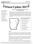 Wheat Update September 2017 ARKANSAS WHEAT PERFORMANCE TRIALS AND VARIETY SELECTION. Methods