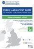 PUBLIC AND PATIENT GUIDE TO THE NJR S 11TH ANNUAL REPORT 2014