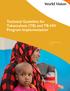 Technical Guideline for Tuberculosis (TB) and TB-HIV Program Implementation