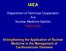 IAEA. Department of Technical Cooperation. And. Nuclear Medicine Section RAS 6/063