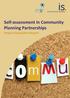 Self-assessment in Community Planning Partnerships. Project Evaluation Report