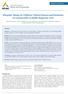 Mosquito Allergy in Children: Clinical features and limitation of commercially-available diagnostic tests
