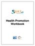 Health Promotion Workbook