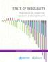 State of InequalIty. Reproductive, maternal, newborn and child health. executi ve S ummary