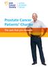Prostate Cancer Patients Charter. The care that you deserve
