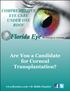 Are You a Candidate for Corneal Transplantation?