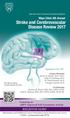 Stroke and Cerebrovascular Disease Review 2017