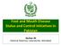 Foot and Mouth Disease Status and Control Initiatives in Pakistan. Qurban Ali National Veterinary Laboratories, Islamabad