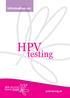 Information on: HPV testing. jostrust.org.uk