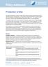 Protection of title. Glossary
