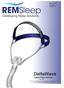 DeltaWave Nasal Pillow Device Rx only. Developing Sleep Solutions. Users Guide (English) Version 1.0. Page 1