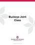 Buckeye Joint Class. patienteducation.osumc.edu