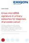 A two-microrna signature in urinary exosomes for diagnosis of prostate cancer