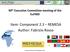90 th Executive Committee meeting of the EuFMD. Item: Component 2.3 REMESA Author: Fabrizio Rosso