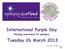 International Purple Day. Tuesday 26 March 2013