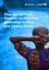 Step Up the Pace: Towards an AIDS-free generation in West and Central Africa