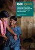 Improving maternal and child health in Asia through innovative partnerships and approaches