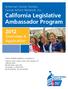 California Legislative Ambassador Program