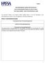 THE PROFESSIONAL BOARD FOR PSYCHOLOGY HEALTH PROFESSIONS COUNCIL OF SOUTH AFRICA TEST DEVELOPMENT / ADAPTATION PROPOSAL FORM