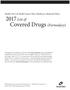 2017 List of Covered Drugs (Formulary)