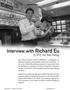 Interview with Richard Eu